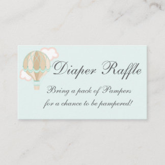 Cartão De Informações Baby shower