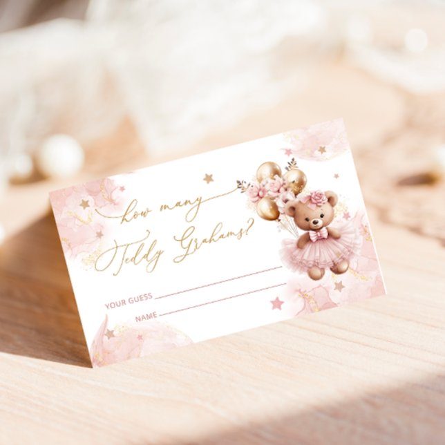 Cartão De Informações Balões Adivinham Quantos Bilhetes De Grahamas (Criador carregado)