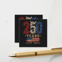 Bandeira Patriótica Águia Americana 250 Anos