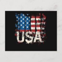 Bandeira Retro-Americana EUA 4 de julho