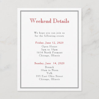 Cartão De Informações Bar Mitzvah da Placa de Compartimento Múltiplo