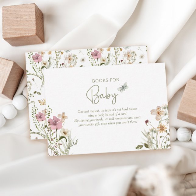 Cartão De Informações Bebê em Blogue Solicitar Chá de fraldas de Raparig (Criador carregado)