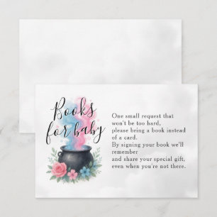 Cartão De Informações Bebê está criando livros de Halloween para bebê