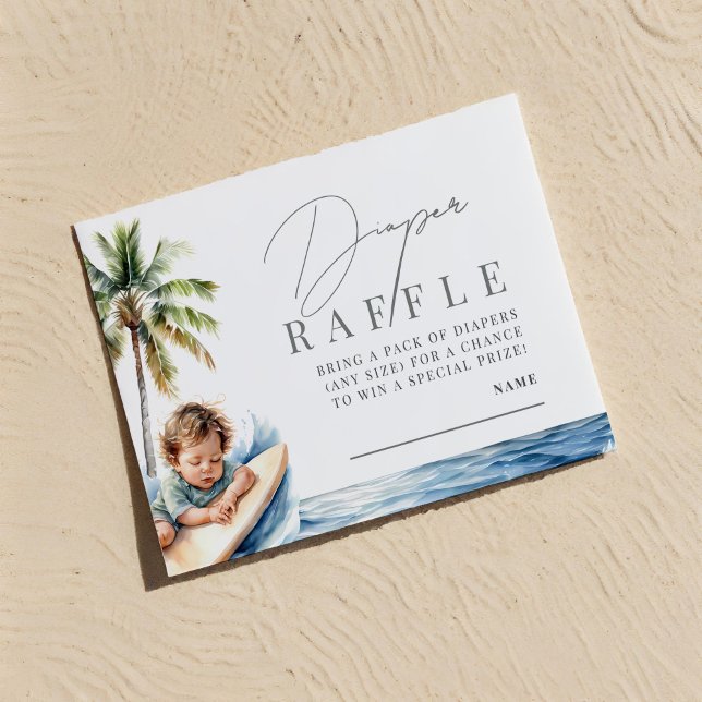 Cartão De Informações Bebê no Conselho, surfando livros para bebê (Criador carregado)