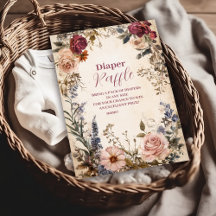 Bebê Whimsical em Sangue Flor Selvagem Raffle