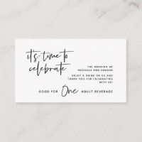 Beber Tíquete, Bebida Adulta, Felizmente Depois