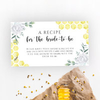 Bee floral - Receita da noiva