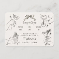 Beige Retro Parte Lingerie Cocktail Dimensões Inse