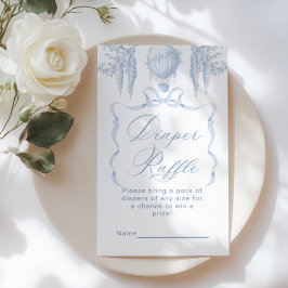 Cartão De Informações Bilhete de arco de balões de ar quente para água q