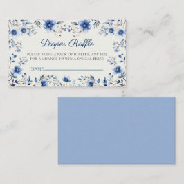 Cartão De Informações Bilhete de Fralda Azul Escuro e Dusty