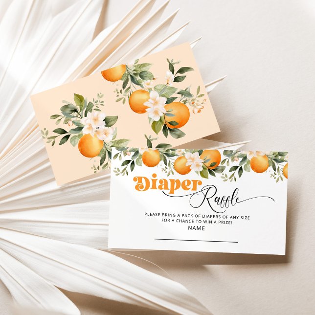 Cartão De Informações Bilhete de fralda de chá de fraldas bonito (Criador carregado)