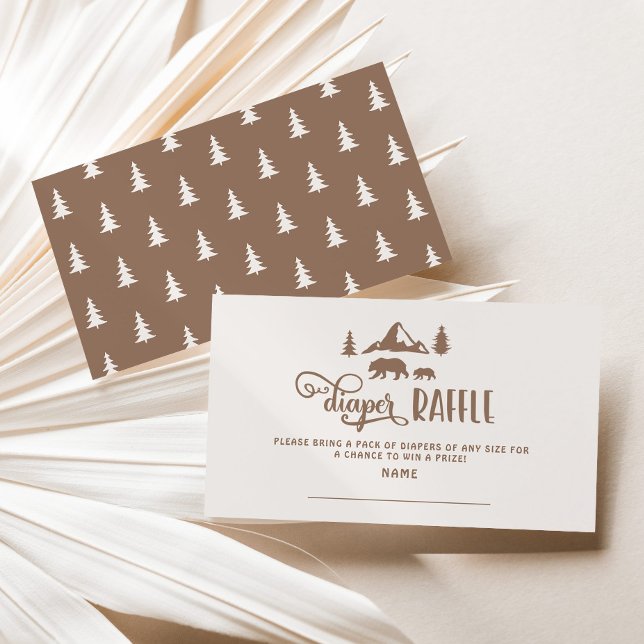 Cartão De Informações Bilhete de Fralda do Urso de Pequeno Câmera (Criador carregado)