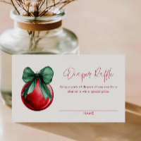 Bilhete de Fralda Festiva de Natal Raffle