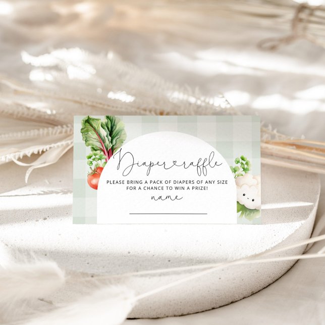 Cartão De Informações Bilhete de fralda para bebês cultivados localmente (Criador carregado)