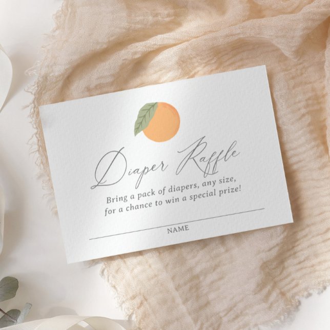 Cartão De Informações Bilhete de Fralda Pequena e Chá de fraldas (Criador carregado)