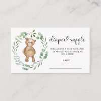 Bilhete de ravação de fralda