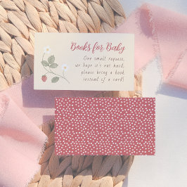 Cartão De Informações Birds & Berries Nesting Party Books for Baby