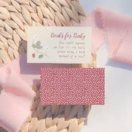 Cartão De Informações Birds & Berries Nesting Party Books for Baby