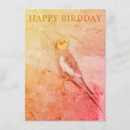 Cartão De Informações Birthday Card for Bird Lovers