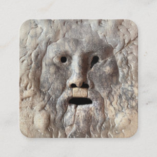 Cartão De Informações Boca da Verdade - La Bocca della Verità, Roma Itál