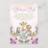 Boho Blush Purple Jungle Safari Livros para Bebê