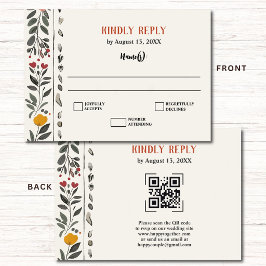 Cartão De Informações Boho Letterpress Estilo Esqueleto Tarot Casamento 