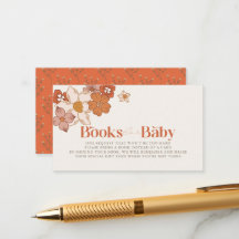 Boho Retro Groovy Floral Girl Book Request