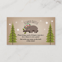 Boho Sleepy Bear Stars Fralda Raffle