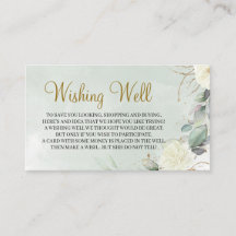 Boho White Roses Greenery Folaige Desejando Bem