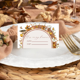 Cartão De Informações Boho Wildflower Adivinha Quantos Kisses Jogo de Br