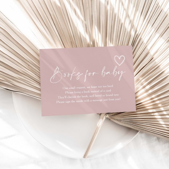 Cartão De Informações Books De Chá de fraldas Para Bebê (Criador carregado)