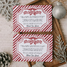 Cartão De Informações Books for Baby Card Insert 