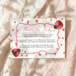 Cartão De Informações Books for Baby ladybug Request Card