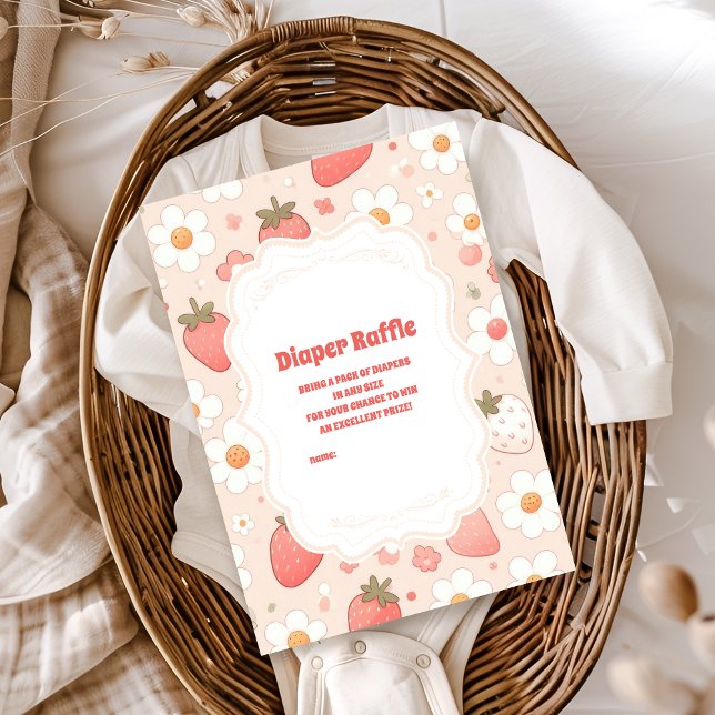 Cartão De Informações Branca Branca de Berry, Doce-Rosa, Raffle (Criador carregado)