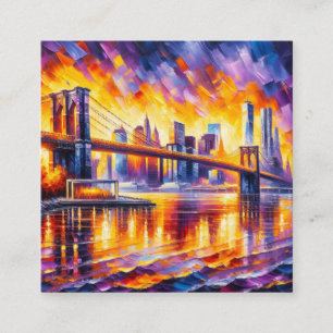 CARTÃO DE INFORMAÇÕES BRIDGE BROOKLYN