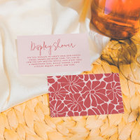 Brunch de Brida de Groovy, Rosa e Vermelho