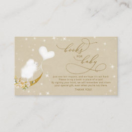 Cartão De Informações Ca de Recepção de Chá de fraldas de Lamb