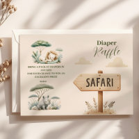 Capa de Bebê-Raffle Selvagem de Um Safari