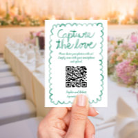 Capturar Fotografias QR Code Whimsical Green Frame