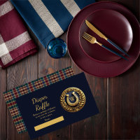 Carimbo de Fralda Azul de Ferradura Equestre