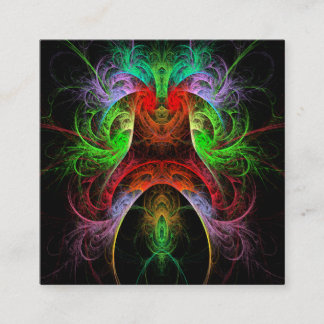 Cartão De Informações Carnaval Abstrato Art