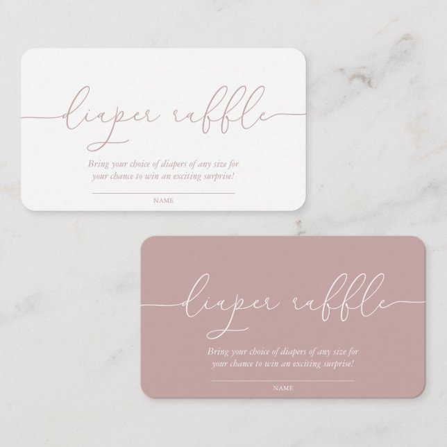 Cartão De Informações Carro do gabinete do Chá de fraldas frente e verso (Frente/Verso)