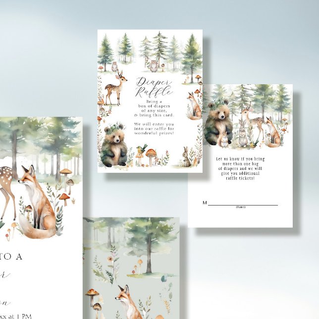 Cartão De Informações Carros-de-Fralda-do-mato-dos-animais (Criador carregado)