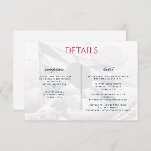 Cartão De Informações Casal do Japão