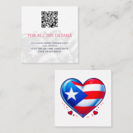 Cartão De Informações Casal Porto Rico