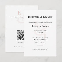 Casamento Blush Ampersand | Jantar de Ensaios 