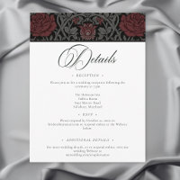 Casamento Botânico Gótico Vintage Elegante e Tempe