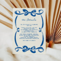 Casamento com Fita e Laço Azul Francês Caprichoso 
