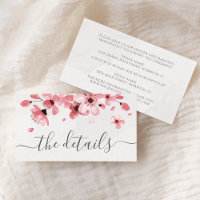 Casamento com Flores de Cereja Rosa Floral