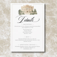 Casamento de Cenas de Vintagem Neoclássica